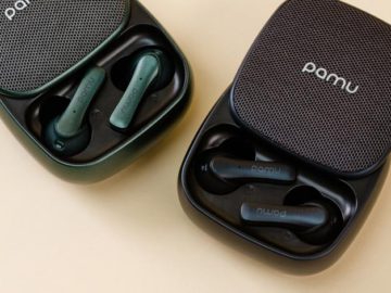 Padmate PaMu Slide Truly Wireless Earphones with Wireless Charging